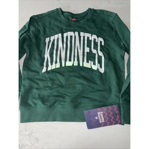 Rowing Blazers 'Kindness' Graphic Crewneck Sweatshirt Unisex Youth 6/7 Small